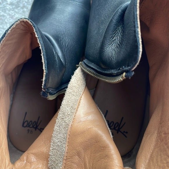 BEEK Quail Black Leather Ankle Boot - Picture 13 of 16